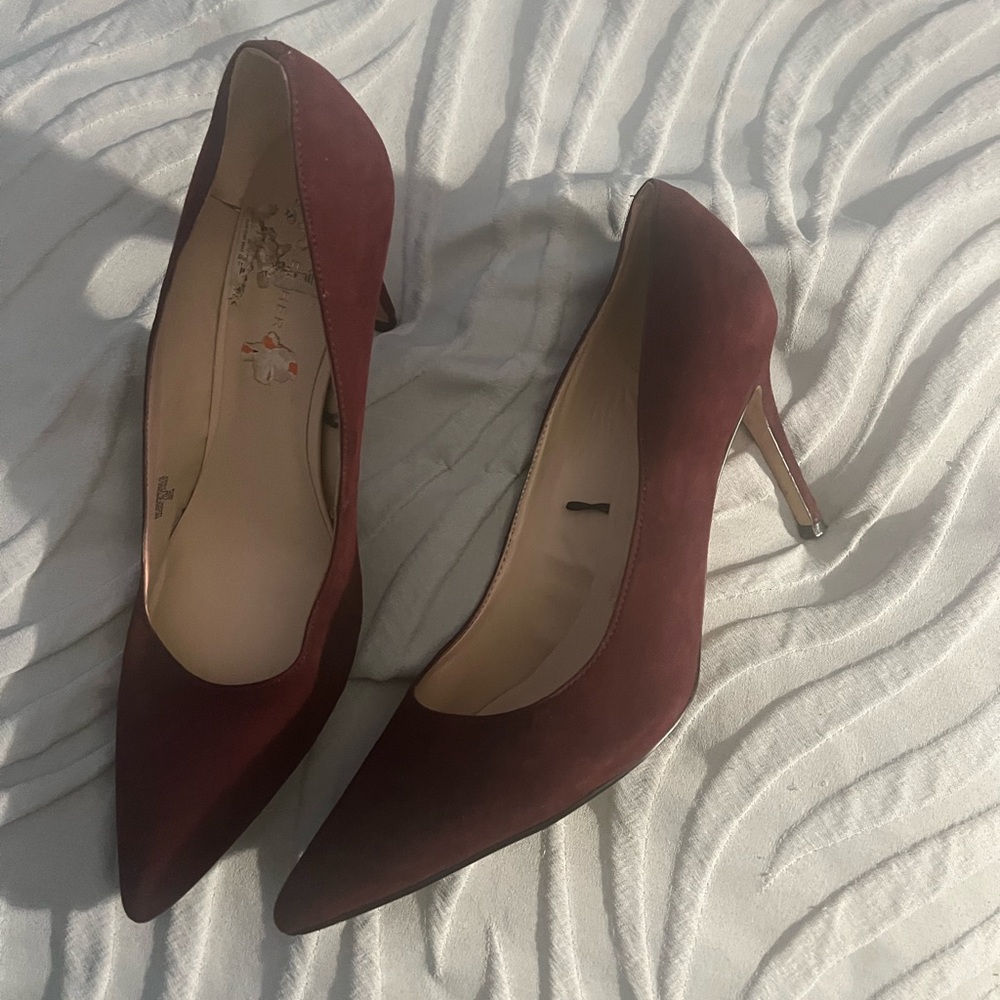 Burgundy Marc Fisher Pumps